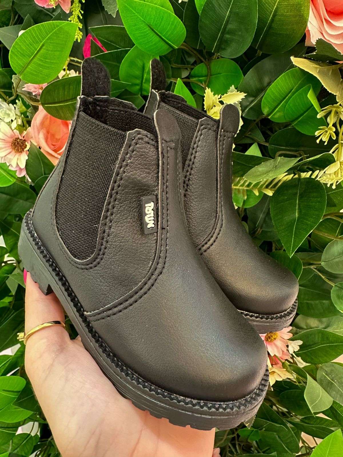 Bota Nilqi Masculina Preto | Bebeloo Kids