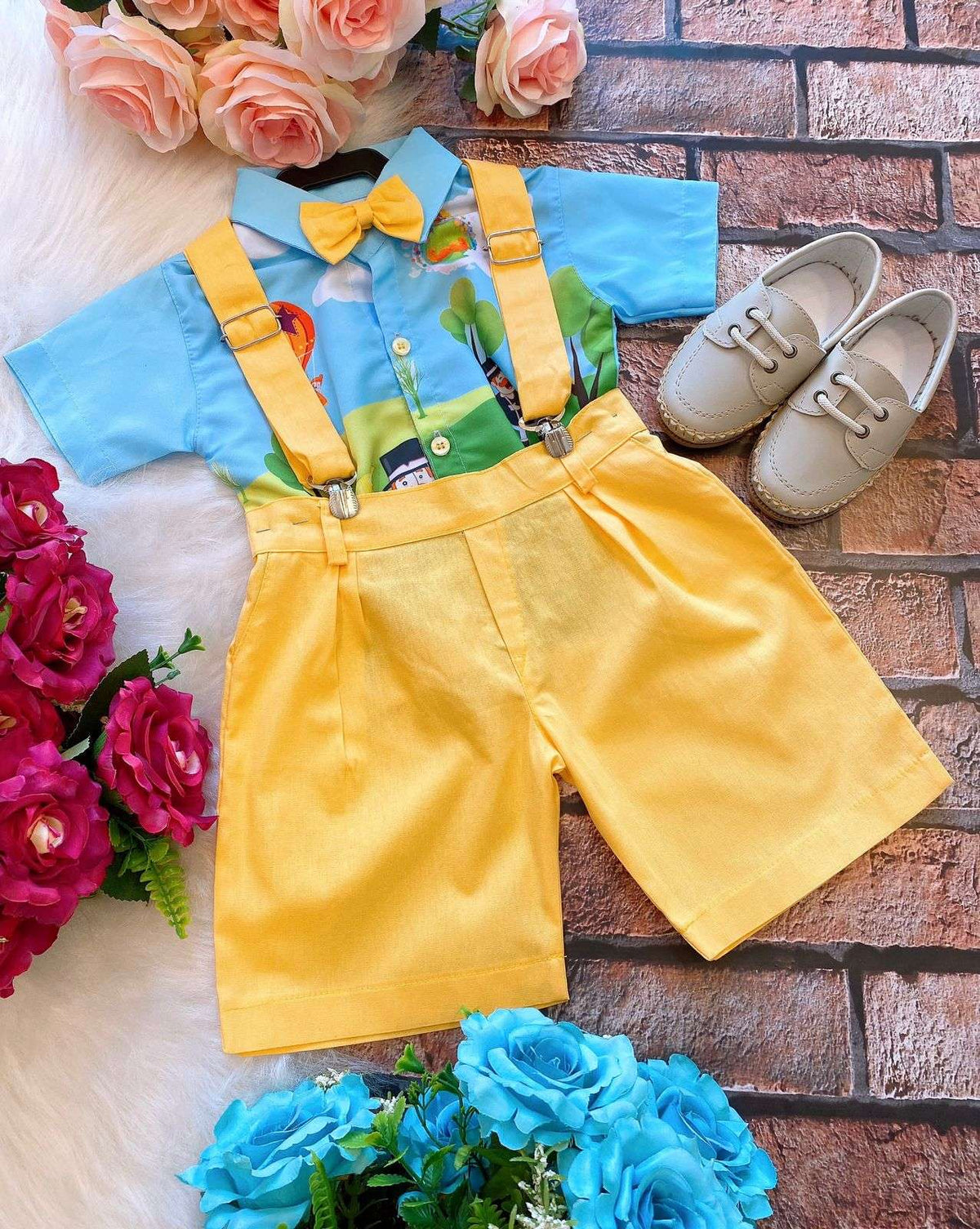 Conjunto Temáticos Meninos Mundo Bita Modelo 2 | Bebeloo Kids