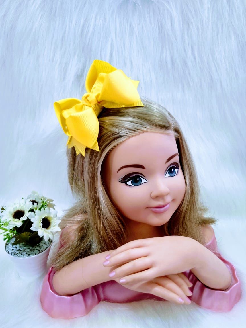 Laço Amarelo - Toque Delicado para Completar o Visual | Bebeloo Kids