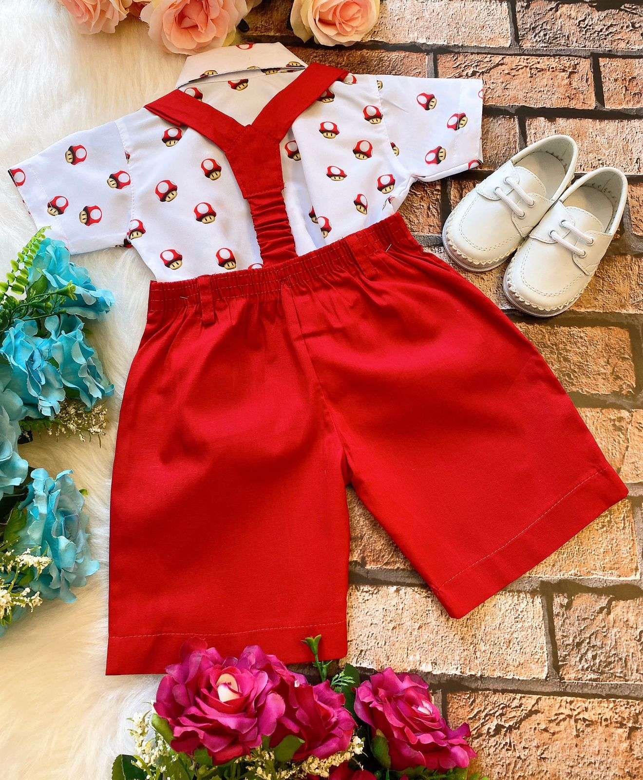 Conjunto Temáticos Meninos Mario - Estilo Delicado para o Dia a Dia | Bebeloo Kids