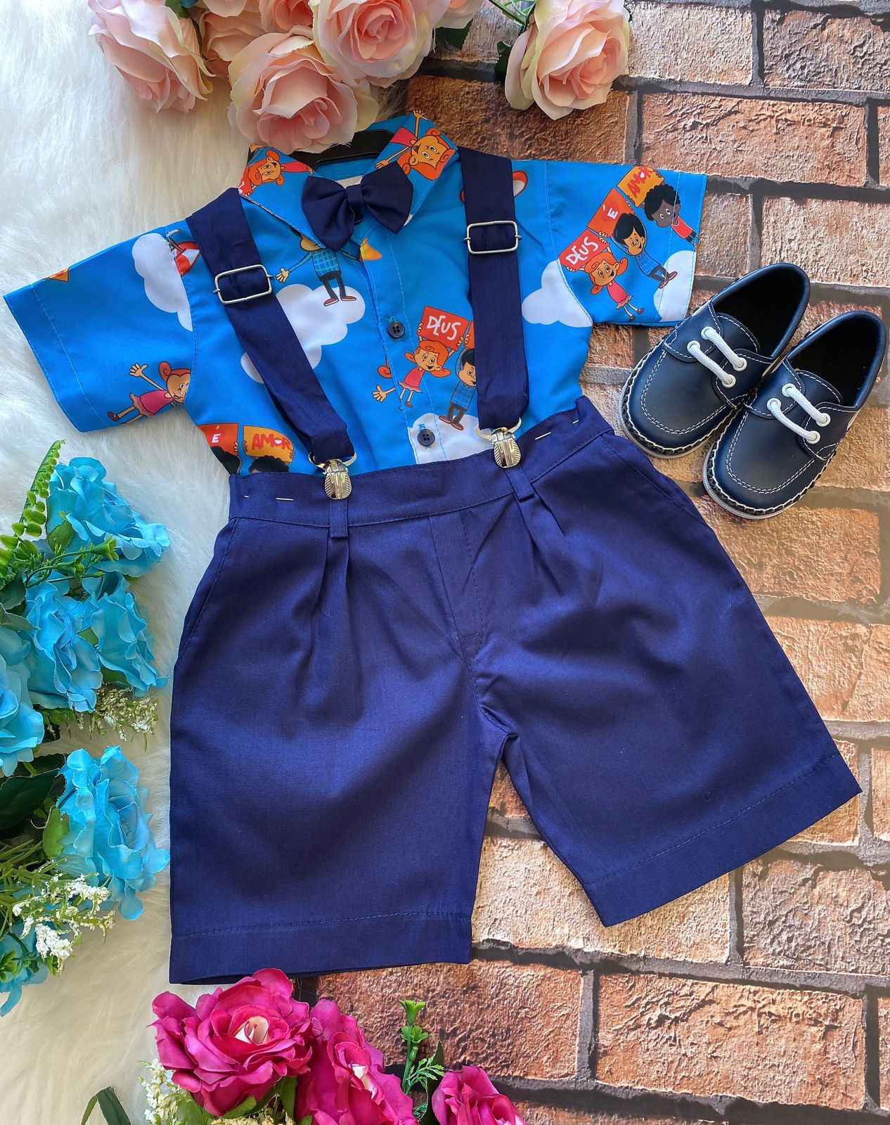 Conjunto Temáticos Meninos 3 Palavrinhas - Estilo Delicado para o Dia a Dia | Bebeloo Kids