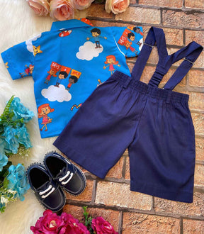 Conjunto Temáticos Meninos 3 Palavrinhas - Estilo Delicado para o Dia a Dia | Bebeloo Kids