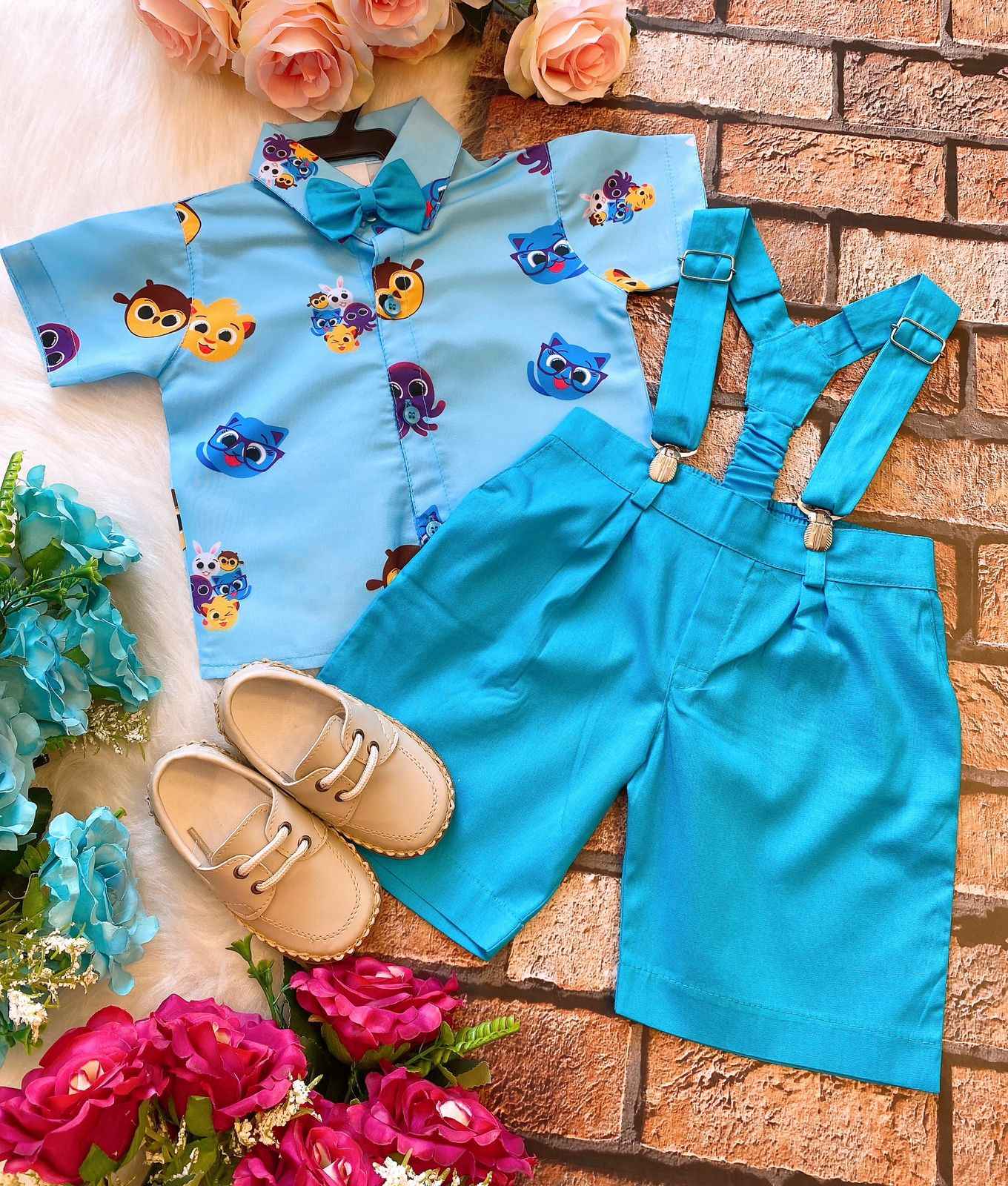 Conjunto Temáticos Meninos Bolofofos - Bolo Fofos - Estilo Delicado para o Dia a Dia | Bebeloo Kids