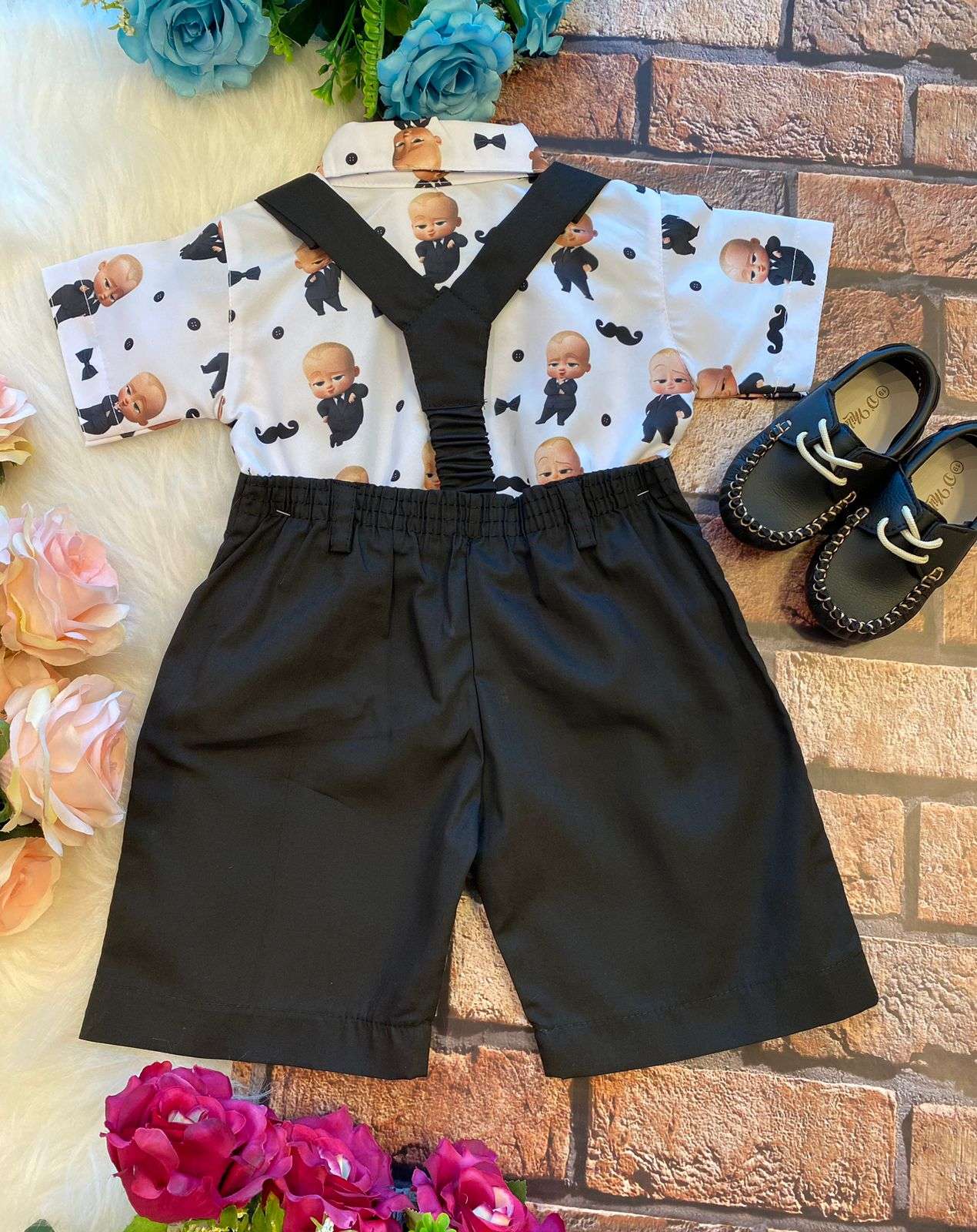 Conjunto Temáticos Meninos Poderoso Chefinho - Estilo Delicado para o Dia a Dia | Bebeloo Kids