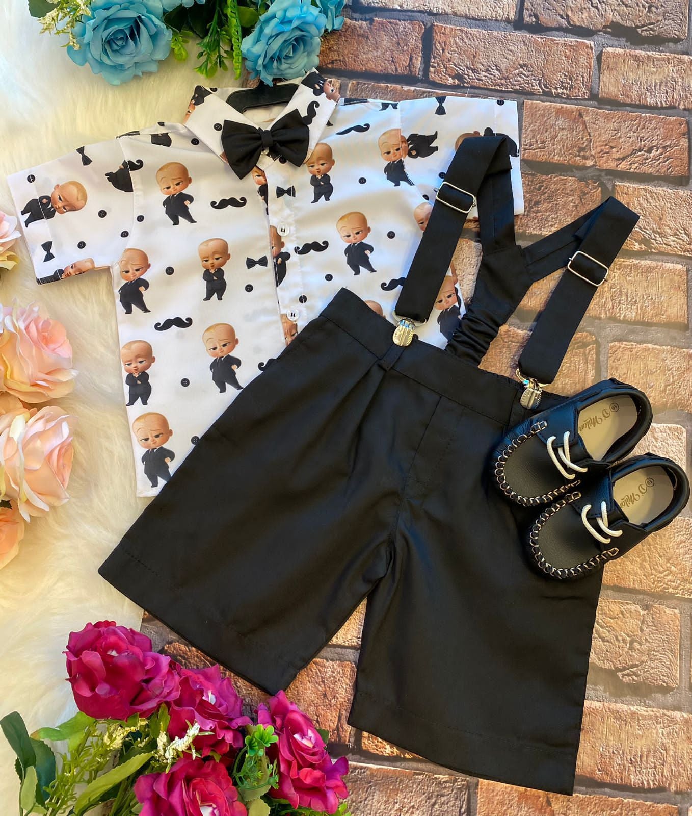 Conjunto Temáticos Meninos Poderoso Chefinho - Estilo Delicado para o Dia a Dia | Bebeloo Kids