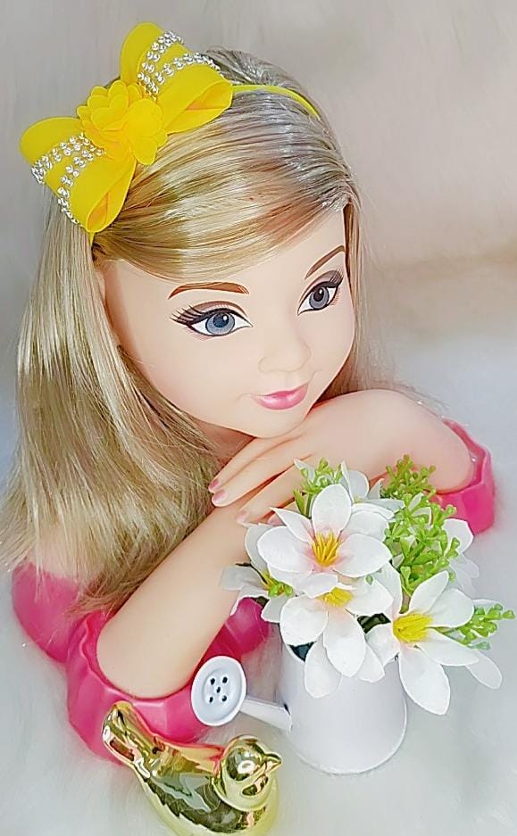Faixa Amarelo Laço - Charme e Delicadeza para os Cabelos | Bebeloo Kids