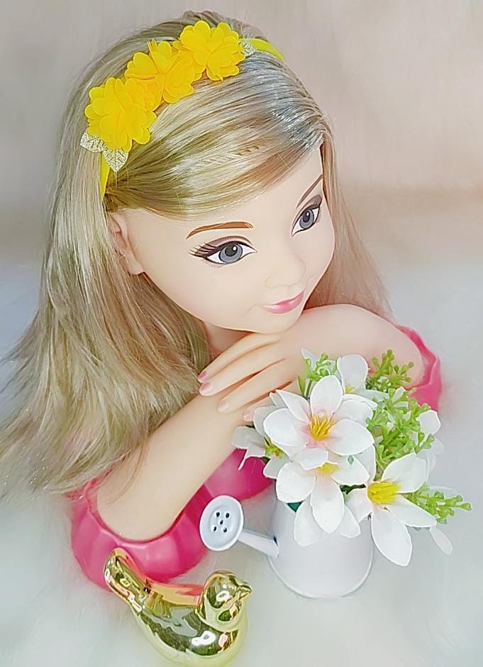 Faixa Flores Amarelo - Charme e Delicadeza para os Cabelos | Bebeloo Kids