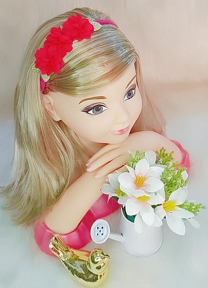 Faixa Flores Pink - Charme e Delicadeza para os Cabelos | Bebeloo Kids