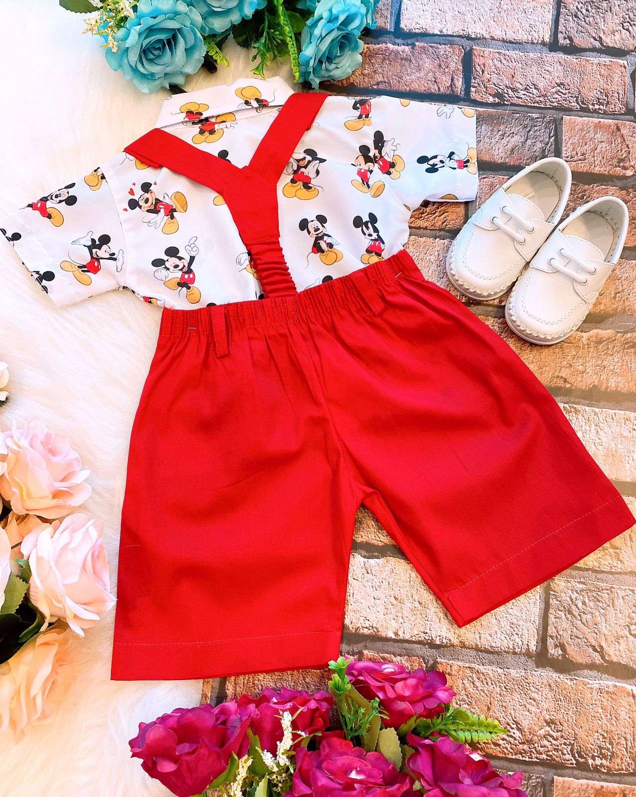 Conjunto Temáticos Meninos Mickey - Estilo Delicado para o Dia a Dia | Bebeloo Kids