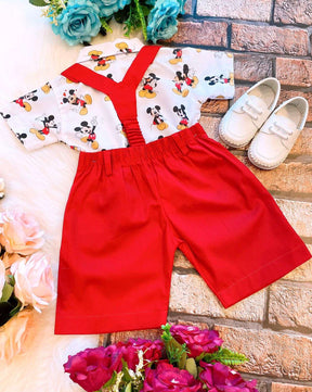 Conjunto Temáticos Meninos Mickey - Estilo Delicado para o Dia a Dia | Bebeloo Kids