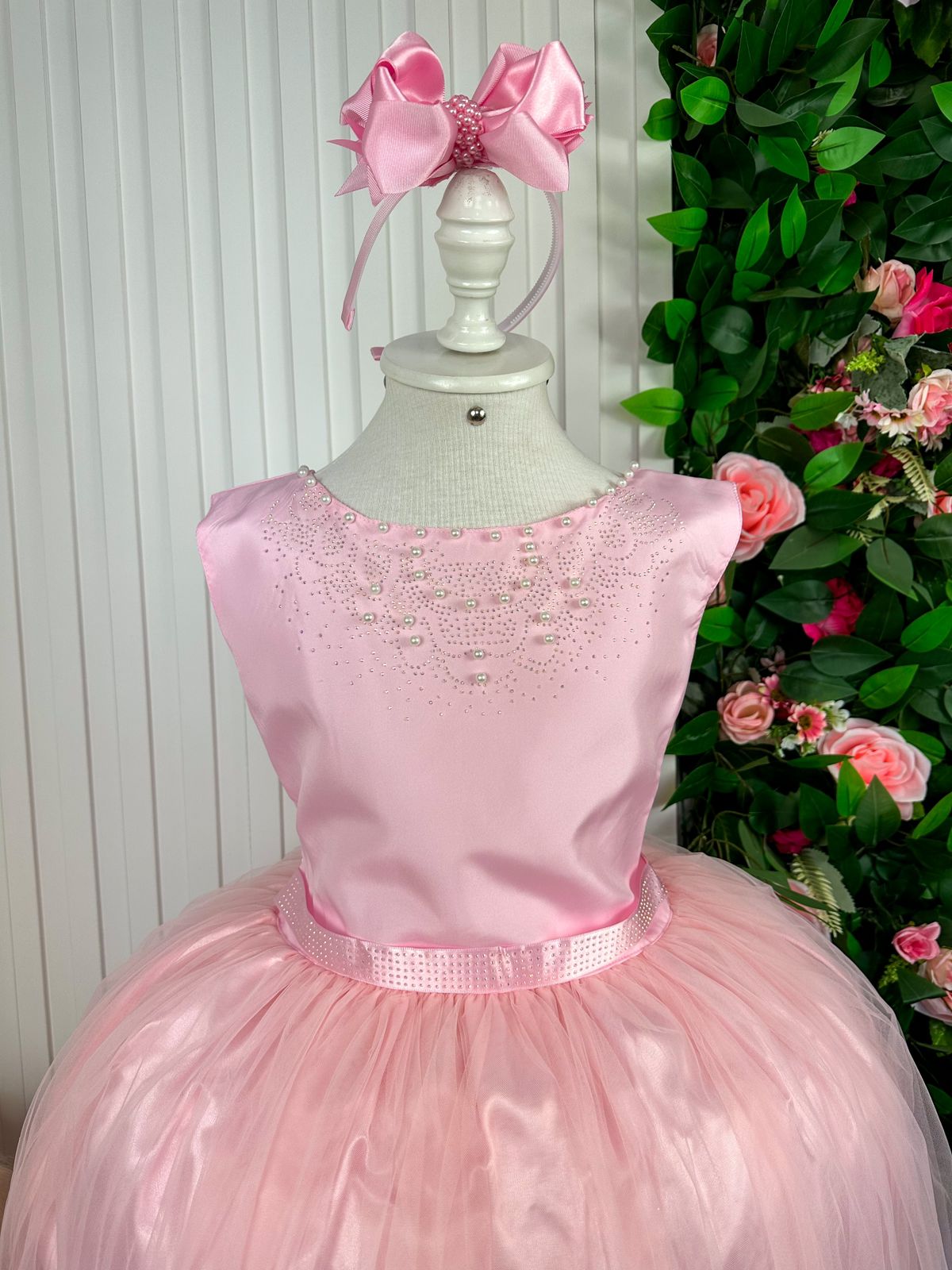 Vestido Enjoy Longo Regata Rosa Bebê - Leveza e Elegância para Meninas | Bebeloo Kids