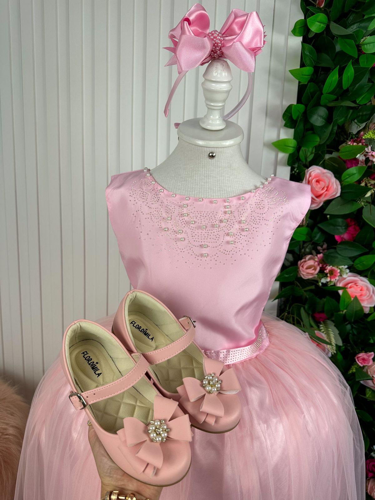 Vestido Enjoy Longo Regata Rosa Bebê - Leveza e Elegância para Meninas | Bebeloo Kids