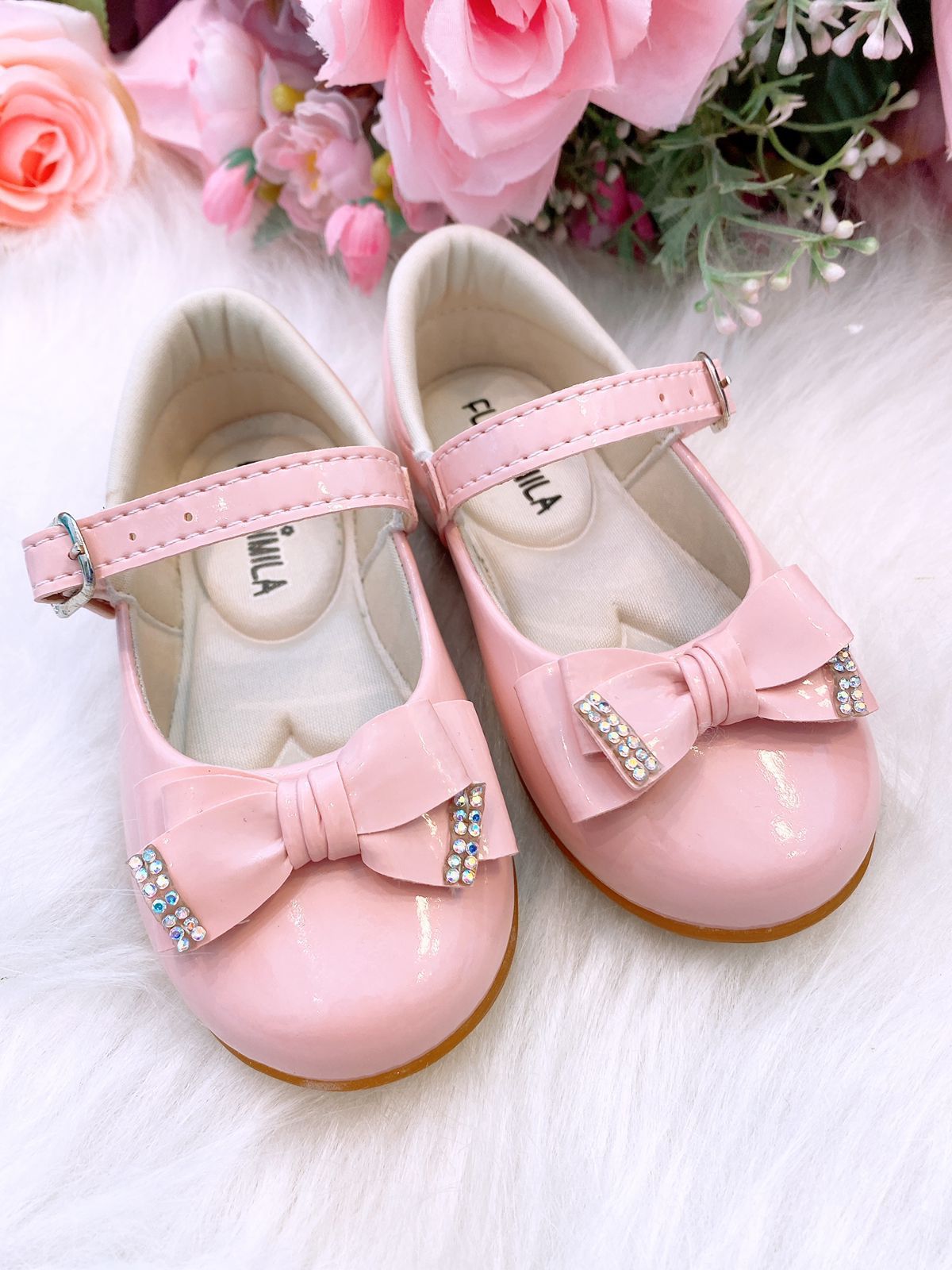 Sapatilha Flor Di Mila Isadora Rosa - Leveza e Charme para os Pezinhos | Bebeloo Kids