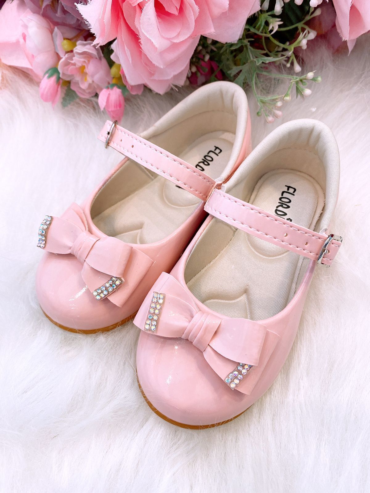 Sapatilha Flor Di Mila Isadora Rosa - Leveza e Charme para os Pezinhos | Bebeloo Kids