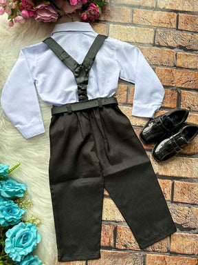 Conjunto Miss Cherry Meninos Social João Preto - Estilo Delicado para o Dia a Dia | Bebeloo Kids