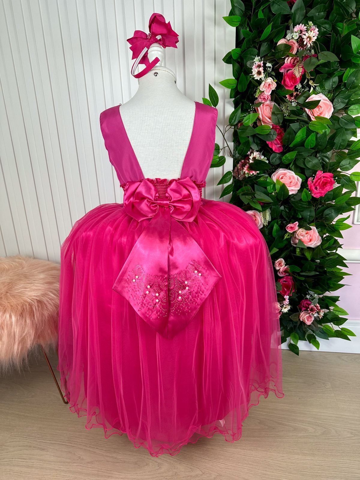 Vestido Enjoy Longo Regata Pink - Leveza e Elegância para Meninas | Bebeloo Kids
