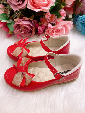 Sapatilha Flor Di Mila Fashion Vermelho - Leveza e Charme para os Pezinhos | Bebeloo Kids