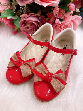 Sapatilha Flor Di Mila Fashion Vermelho - Leveza e Charme para os Pezinhos | Bebeloo Kids