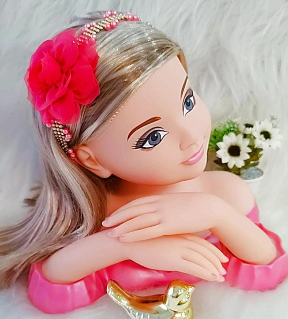 Faixa Flor Pink - Charme e Delicadeza para os Cabelos | Bebeloo Kids