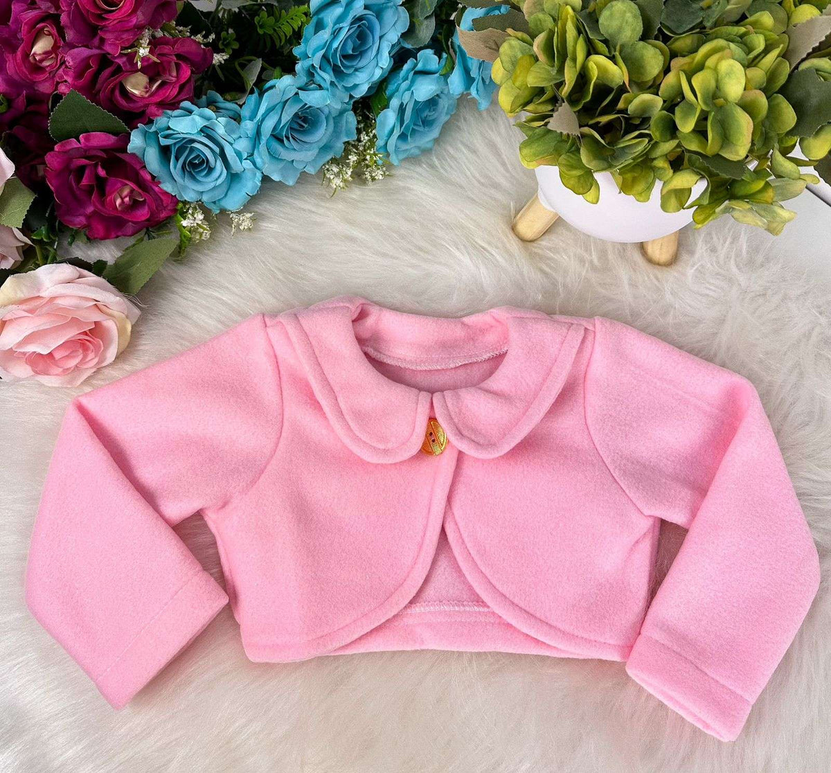 Bolero Rosa Chique - Qualidade e Cuidado para os Pequenos | Bebeloo Kids