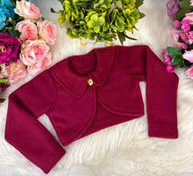 Bolero Marsala Chique - Qualidade e Cuidado para os Pequenos | Bebeloo Kids