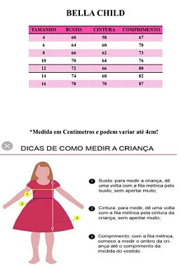 Vestido Infantil Bella Child Rosa Unicórnios - Leveza e Elegância para Meninas | Bebeloo Kids