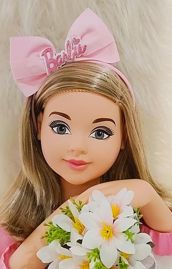 Tiara Barbie Rosa Bebe - Estilo e Elegância para os Pequenos | Bebeloo Kids