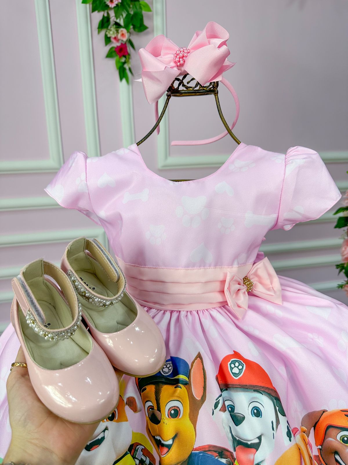 Vestido Tematicos Da Ysa Patrulha Canina - Leveza e Elegância para Meninas | Bebeloo Kids