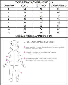 Vestido Princesa Tematico Bela e a Fera - Leveza e Elegância para Meninas | Bebeloo Kids