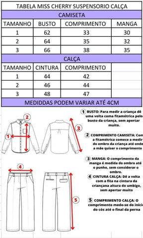 Conjunto Miss Cherry Meninos Social Linho Vitor - Estilo Delicado para o Dia a Dia | Bebeloo Kids