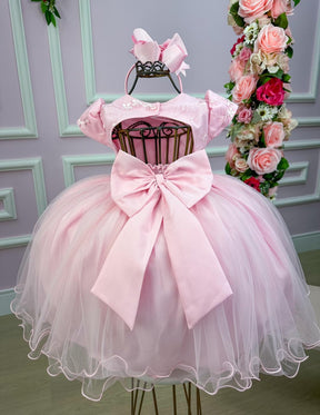 Vestido Infantil Menina Bonita Rosa Borboletas - Leveza e Elegância para Meninas | Bebeloo Kids