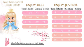 Vestido Enjoy Longo Branco Babadinho - Leveza e Elegância para Meninas | Bebeloo Kids