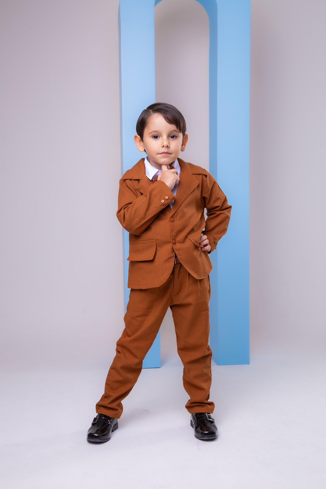 Conjunto Miss Cherry Social Terno Pedro Caramelo - Estilo Delicado para o Dia a Dia | Bebeloo Kids