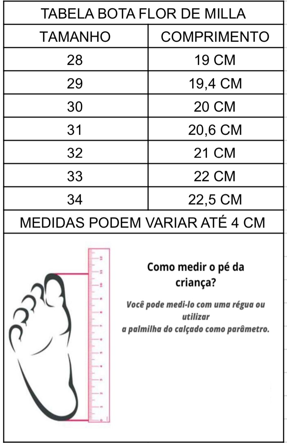 Bota Coturno Flor Di Mila Off Fashion - Qualidade e Cuidado para os Pequenos | Bebeloo Kids