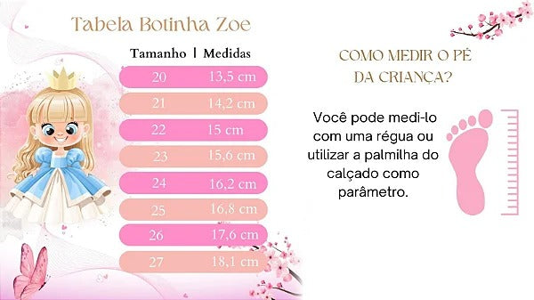 Bota/Coturno Flor Di Mila Zoe Off-Marfim - Qualidade e Cuidado para os Pequenos | Bebeloo Kids