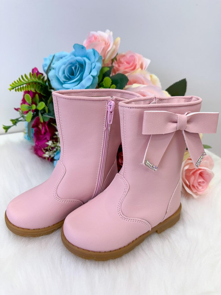 Bota Coturno Ortobaby Lorena Rosa Bebe - Qualidade e Cuidado para os Pequenos | Bebeloo Kids