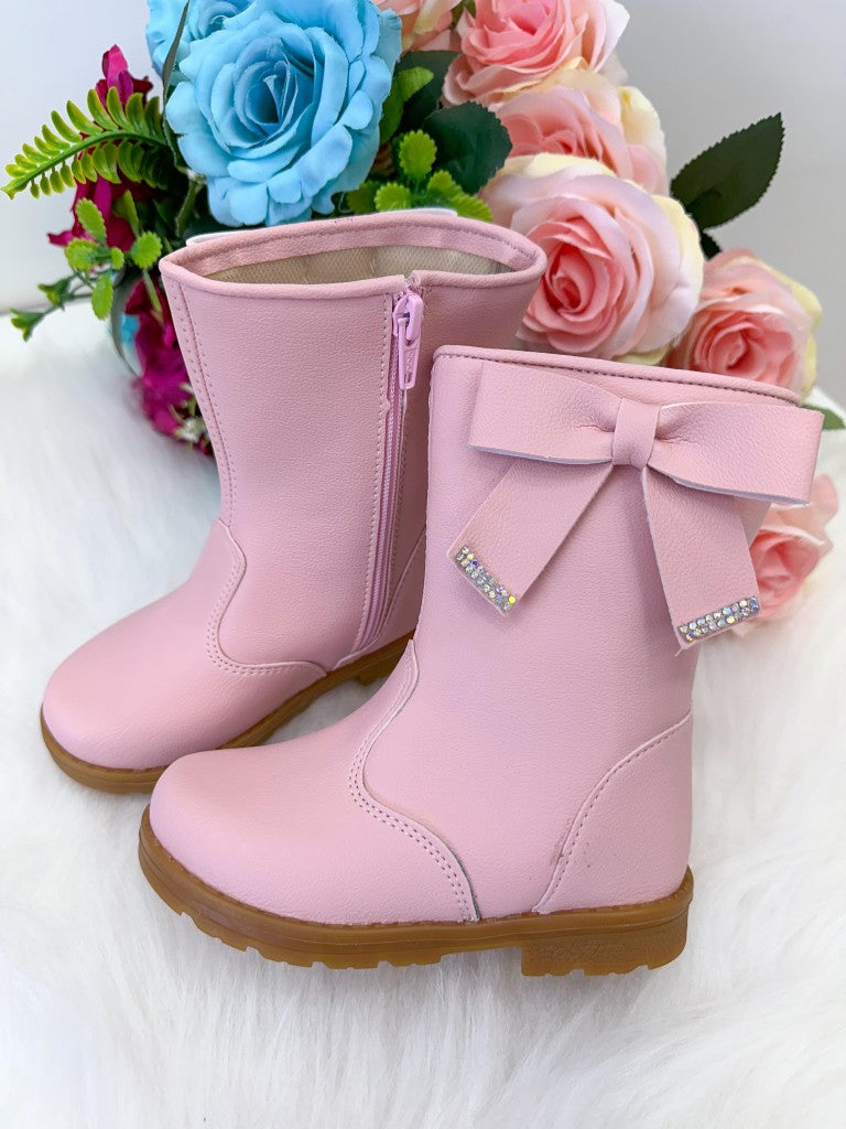 Bota Coturno Ortobaby Lorena Rosa Bebe - Qualidade e Cuidado para os Pequenos | Bebeloo Kids