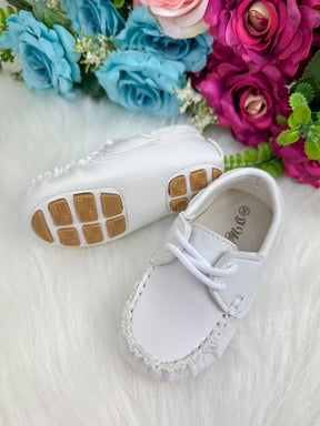 Calçado Mocassim D Milan Branco - Praticidade e Estilo para o Dia a Dia | Bebeloo Kids