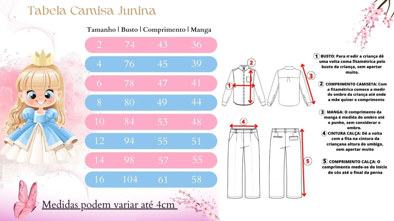 Camisa Xadrez Alisson Rosa e Azul Flanela/Flanelada Junina - Elegância e Conforto para os Pequenos | Bebeloo Kids