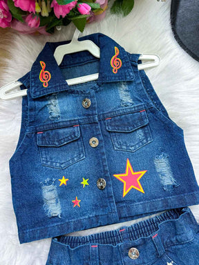 Conjunto Blogueirinha Boiadeira - Estilo Delicado para o Dia a Dia | Bebeloo Kids