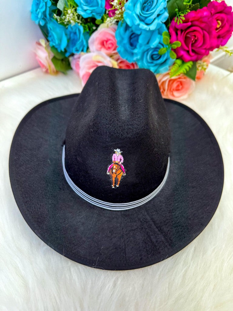 Chapeu/Chapéu Preto Meninas - Proteção com Estilo para os Pequenos | Bebeloo Kids