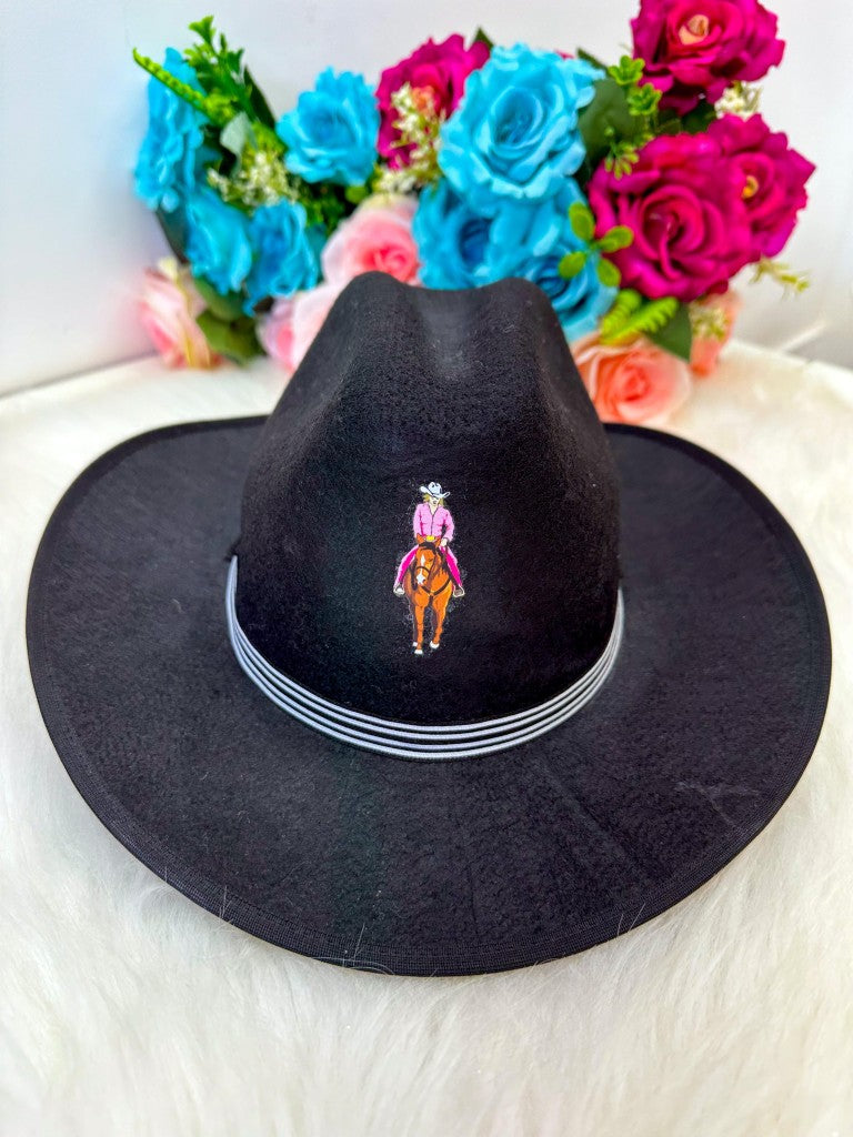 Chapeu/Chapéu Preto Meninas - Proteção com Estilo para os Pequenos | Bebeloo Kids