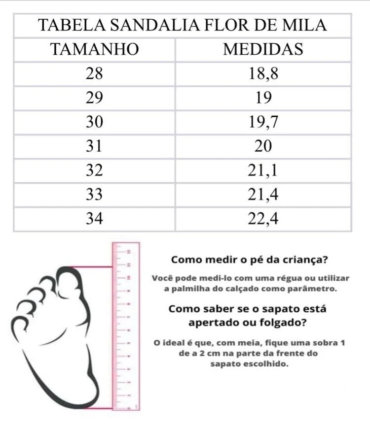 Sandalia Flor Di Mila Mariana Preto - Qualidade e Cuidado para os Pequenos | Bebeloo Kids