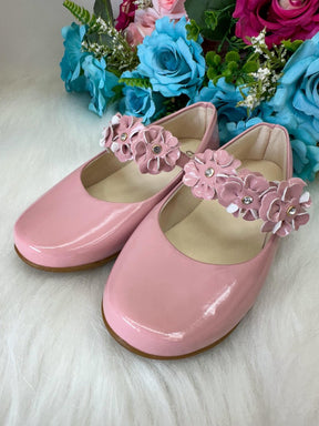Sapatilha Bruninha Flores Nude - Rose - Leveza e Charme para os Pezinhos | Bebeloo Kids