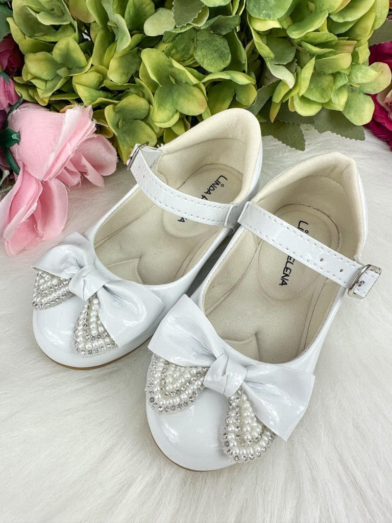 Sapatilha Flor Di MIla Carol Branco - Leveza e Charme para os Pezinhos | Bebeloo Kids