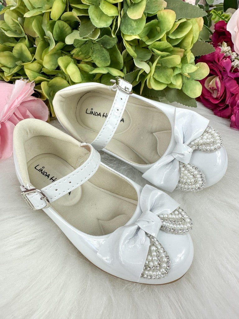 Sapatilha Flor Di MIla Carol Branco - Leveza e Charme para os Pezinhos | Bebeloo Kids