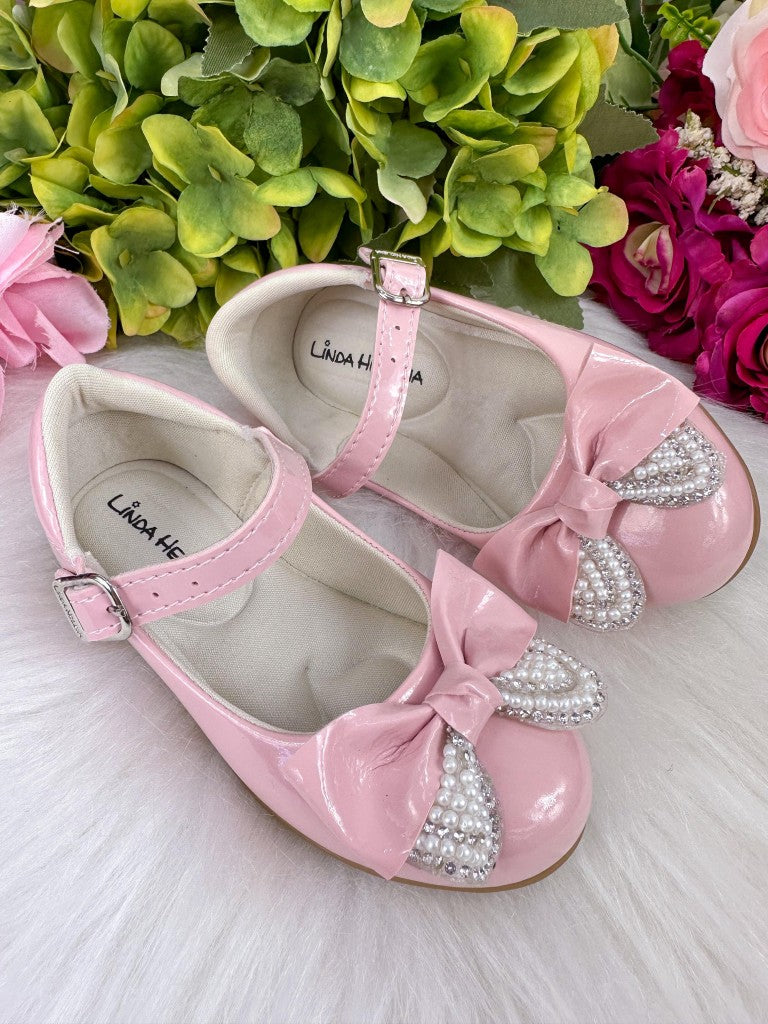 Sapatilha Flor Di MIla Carol Rosa Bebe - Leveza e Charme para os Pezinhos | Bebeloo Kids