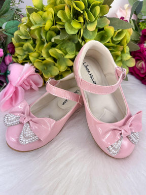 Sapatilha Flor Di MIla Carol Rosa Bebe - Leveza e Charme para os Pezinhos | Bebeloo Kids
