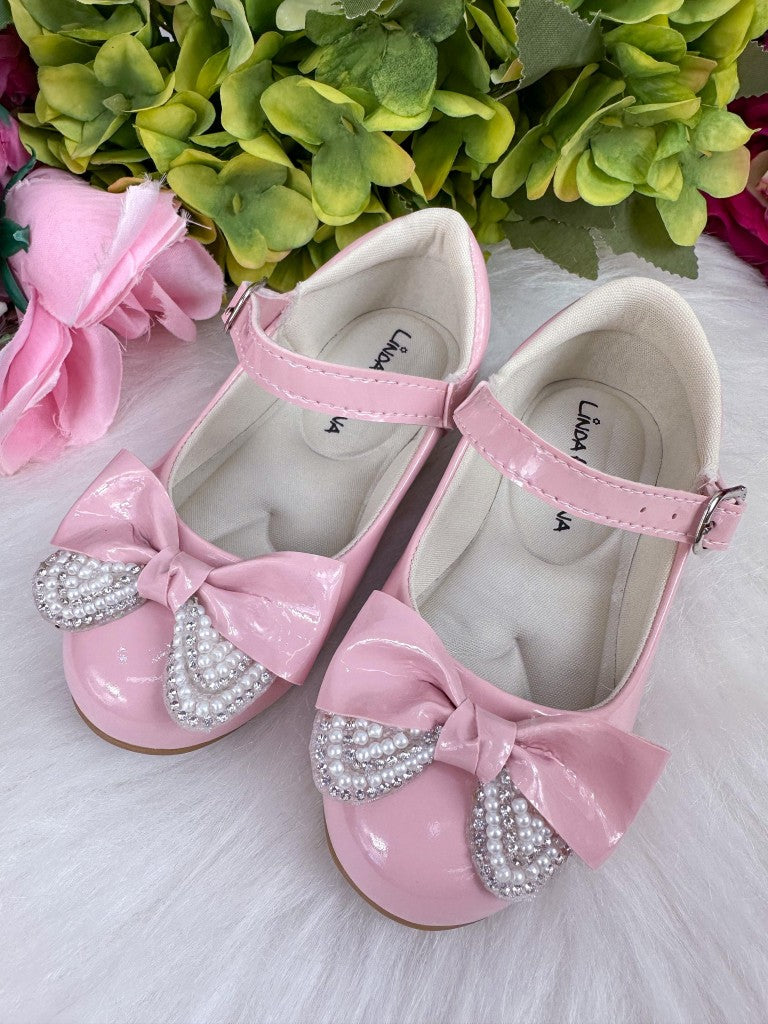 Sapatilha Flor Di MIla Carol Rosa Bebe - Leveza e Charme para os Pezinhos | Bebeloo Kids
