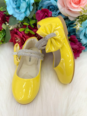 Sapatilha Flor Di MIla Maya Amarela - Leveza e Charme para os Pezinhos | Bebeloo Kids